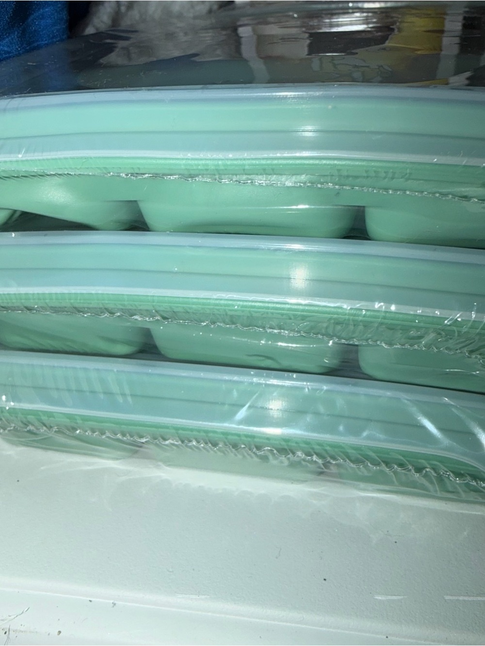 Mint Green 3 pack 15 ice cube tray